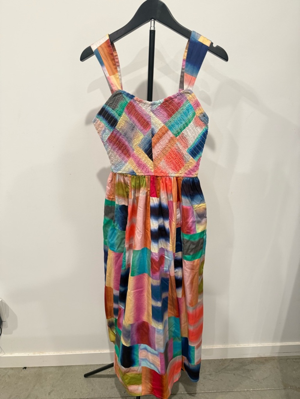NIC+ZOE Multicolor Geometric Midi Dress - Picture 2 of 5